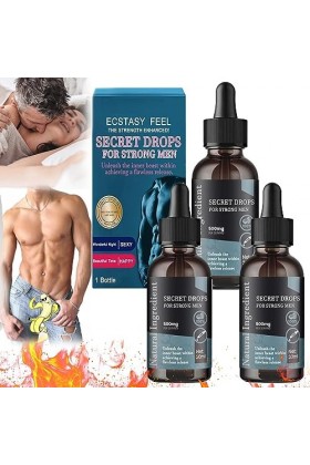 Secret Drops for Strong Men, 2024 New Secret Happy Drops PleasurePeak Oral Drops, Enhancing Sensitivity and Pleasure Oral-Dro