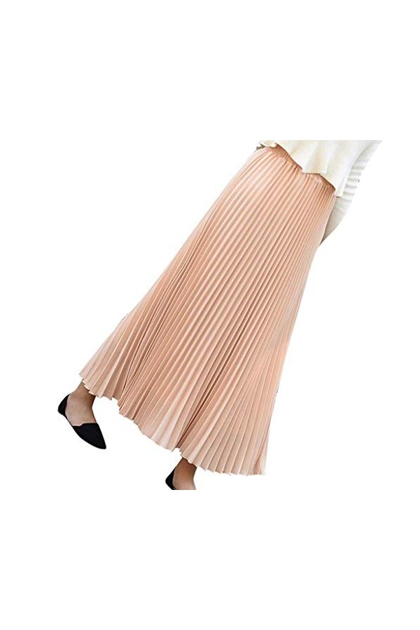 Jupe gothique en dentelle pour femme - Jupe plissée - Style victorien - Pour Halloween, cosplay, carnaval, style punk, Rose1,