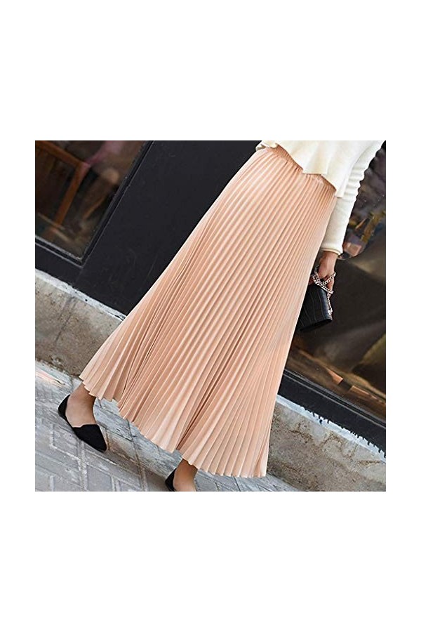 Jupe gothique en dentelle pour femme - Jupe plissée - Style victorien - Pour Halloween, cosplay, carnaval, style punk, Rose1,