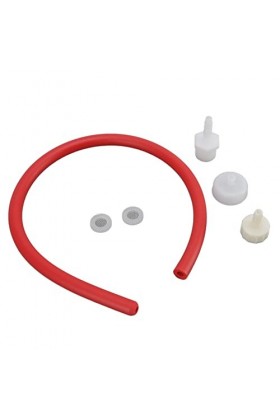 Omabeta Tube de Lavement, Tube de Lavement en Silicone Flexible et Sûr, Réutilisable pour Une santé Saine 150cm/59.1in 