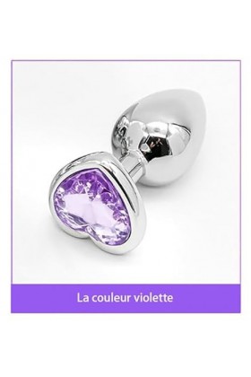 BEMASS Ãnâl ensemble En Ãcier Inoxydâble Petite Tâille Diâmânt Bijoüx En Metâl Plüg Set Plüg Mâssâge Plüg pour Homme Femme Ho