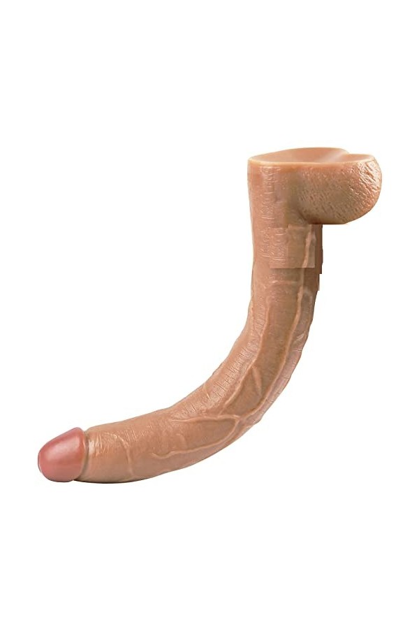 Pénis de machette,Gọde Rëalisté Véntouse Gödemičhëts Söuple Gọd Rẹalisté Gọde Femme Sëx Silicọne Gödëś ầnầle Gầy Homme G8