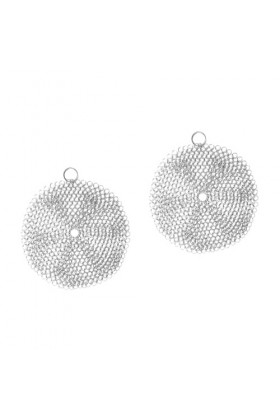 Mobestech 2 Pièces Épurateur De Métal Nettoyage Grilles En Fonte Nettoyeur De Fonte Épurateur De Cotte De Mailles Épurateur G