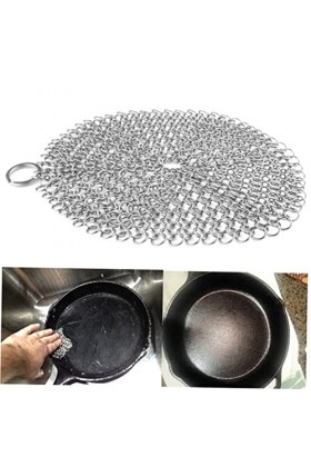 Mobestech 2 Pièces Épurateur De Métal Nettoyage Grilles En Fonte Nettoyeur De Fonte Épurateur De Cotte De Mailles Épurateur G