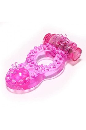 Double Penetrateur Couple Ṥexťờyse Couple Plḁiśir Anneau Vibrant Homme ＰéNIS Pour Couple Stimulateur Femme Ｃlitờridièn Mascu