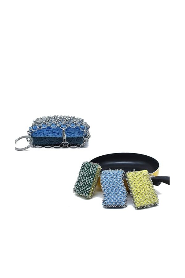 NIYANGLE Nettoyeur De Casseroles Brosse De Cuisine Outil De Nettoyage De Cuisine Brosse De Nettoyage Carrée