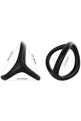 -Masṭurbâṭeur Anneau Masculin Anneaux de Pennis Pour Couples Taille Protable Anneaux de Durables Et Vibrants Pour Hommes Sexy