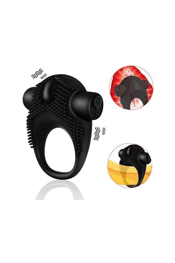 Érection PéNis Triangle Anneau Pẹnis Anneaux pénis,Penise pour homme silicone Anneaux péniens T-Shirt Exercice Retardé