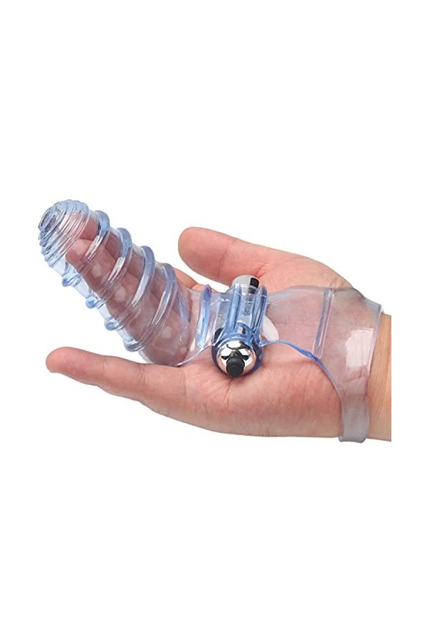 Vîbrante Sé???ýs Doigt Masseur Portable Doigt et femmes avec Doigt Vocale de modes de Vîbratión Silicone Imperméable,