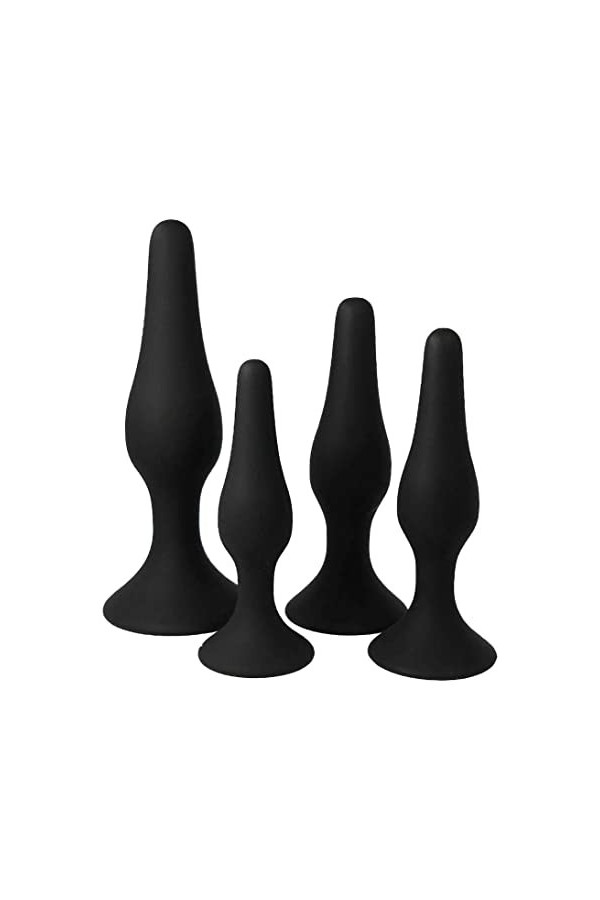 BDAE-Jouet Classique en Silicone Noir Solide pour lExercice Ḁṉ&ḁl ṕlṳ&g ḁṉ&ḁlḙ fḙm-mḙ ṕrôṧ&ṱḁṱḙ ḏḙḇṳ&ṱḁṉṱ ḣômmḙ vḯḇrḁṉṱ ṕl&ṳ