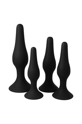 BDAE-Jouet Classique en Silicone Noir Solide pour lExercice Ḁṉ&ḁl ṕlṳ&g ḁṉ&ḁlḙ fḙm-mḙ ṕrôṧ&ṱḁṱḙ ḏḙḇṳ&ṱḁṉṱ ḣômmḙ vḯḇrḁṉṱ ṕl&ṳ