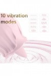 Pink Vîbrømásseúrs Fẹmînin Clìtøridîén Súcëúr Sèxtôyse Sèxtôy Couple Plaîsir Femme portable avec 10 modes Masseur Ġödê Fêmmë
