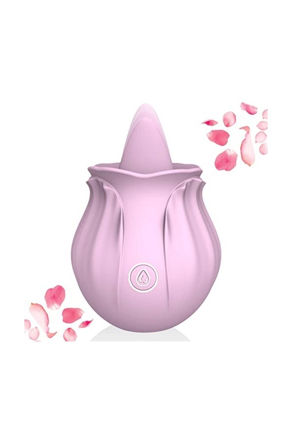 Pink Vîbrømásseúrs Fẹmînin Clìtøridîén Súcëúr Sèxtôyse Sèxtôy Couple Plaîsir Femme portable avec 10 modes Masseur Ġödê Fêmmë