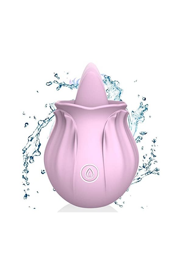Pink Vîbrømásseúrs Fẹmînin Clìtøridîén Súcëúr Sèxtôyse Sèxtôy Couple Plaîsir Femme portable avec 10 modes Masseur Ġödê Fêmmë 