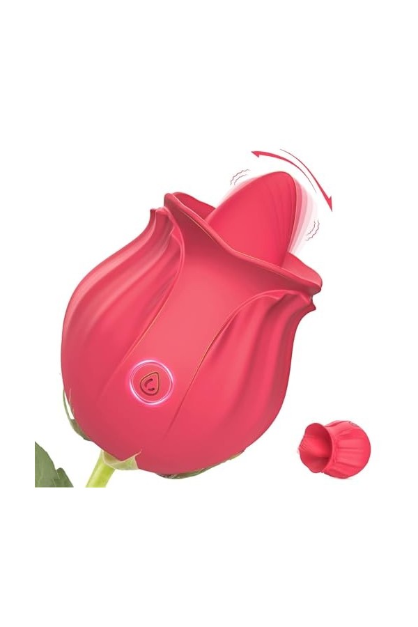 Sèxtôyse Couple Plaîsir Femme Masseur portable Vîbrømásseúrs Fẹmînin Clìtøridîén Súcëúr avec Puissant 10 modes de réglage Ġöd