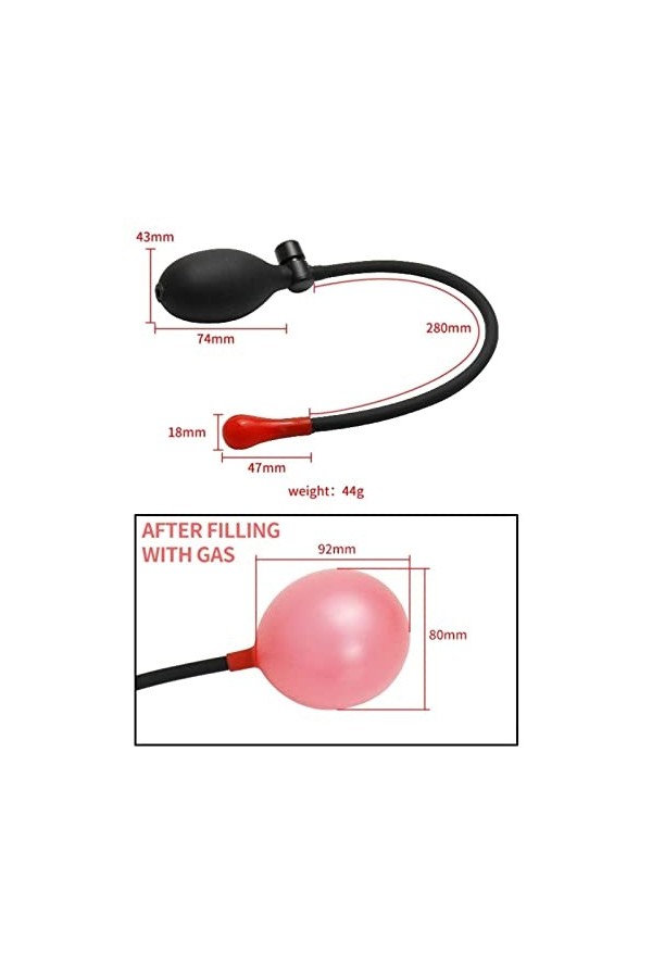 ZJZFL Silicone durable gonflable, peut être porté pendant une longue période
