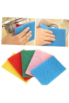 Healifty 100 Pièces Tampon À Récurer Éponge À Vaisselle À Récurer Éponges Éponge De Nettoyage De Vaisselle Éponge À Récurer É