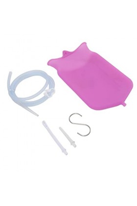 Shanrya Kit de Nettoyage du Côlon, Kit de Sac de Lavement Grande capacité Inoffensif pour Garder Propre pour Hommes et Femmes