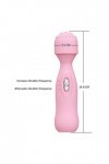 Stimulateur de Clitoris Rechargeable 2 en 1 lecheur Femmes lecher sucer Jouet clitoridienne Puissant Stimulant Stimulant,Joue