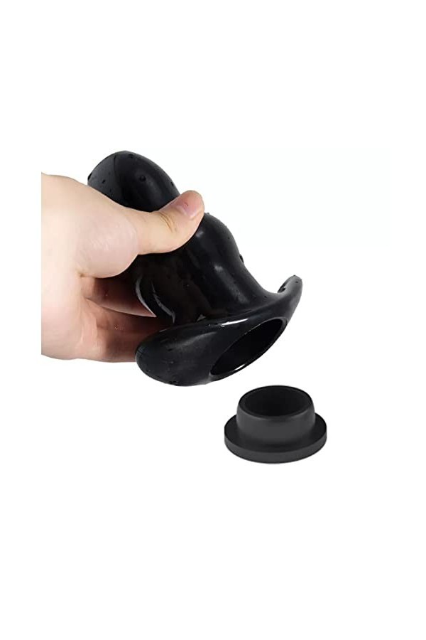 GAOSJX Matériau TPE Noir Creux Facile à Nettoyer,S