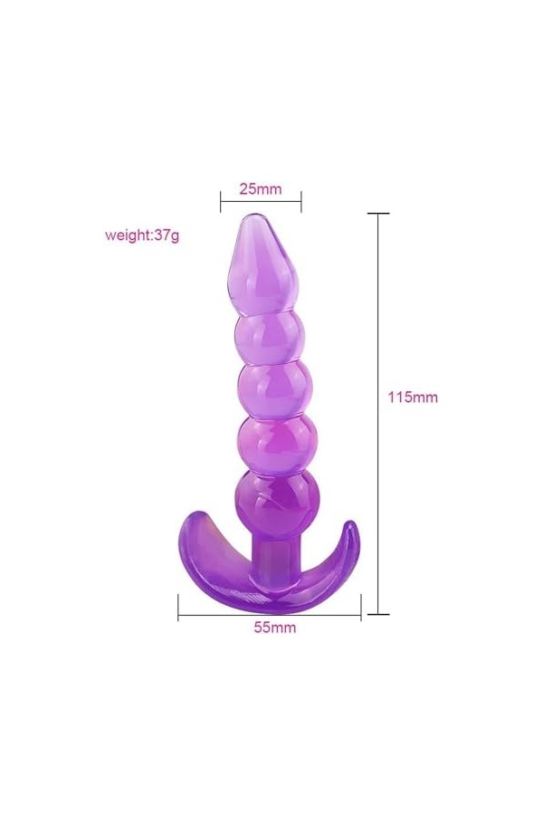 Fly love anale plug pour femme Homme Femme PlUġ Anàlé Vîbrant Toy silicone Debutant XL,Petit Vībrọ-mạsșẹur Homme a-n-u-s Puis