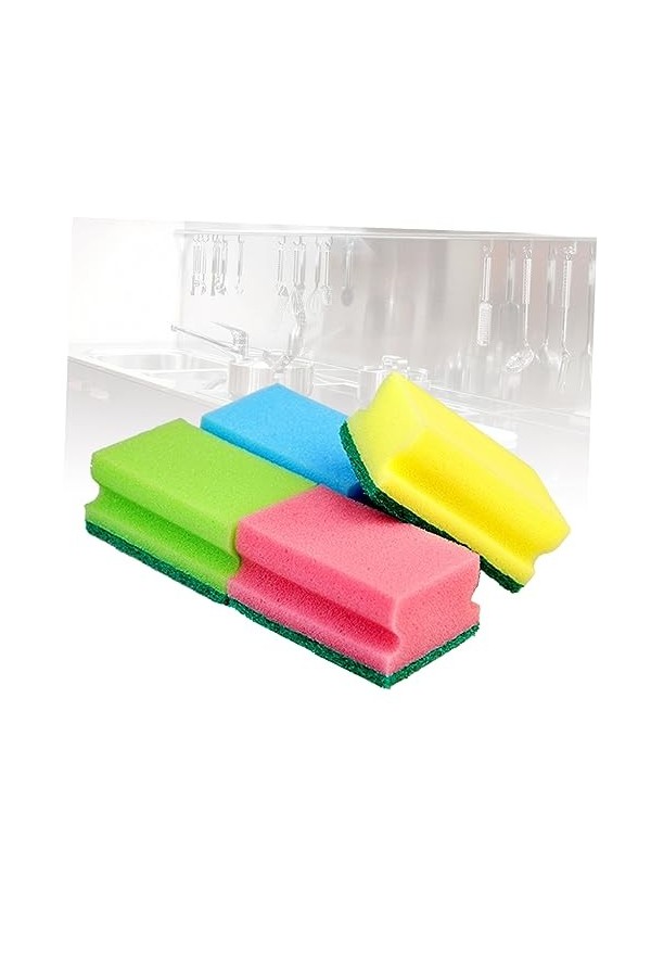 Cabilock 30 Pièces Éponges À Récurer Éponges À Vaisselle Éponges À Récurer Éponges De Nettoyage Épurateur De Nettoyage Propre