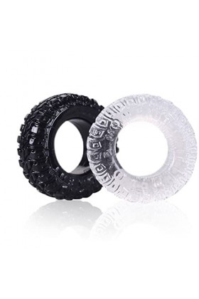 Manchon de pénis pour hommes Thread Extension Cock Sleeves Dick Sock Préservatifs réutilisables N6Y