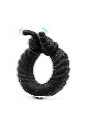 Anneau Vibrant pénis Bague de Retard Masculin Anneaux Penien Homme,Anneau Vibrant ＰéNIS Couple pour Femme Clitờridiên Stimu