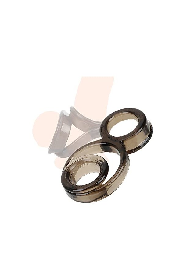 Anneau de retenue en silicone pour hommes