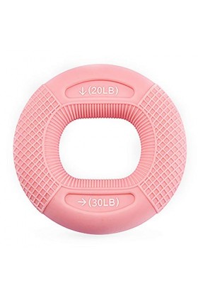 luckiner Boule de préhension en silicone, anneau de préhension pour massage et santé, boule de préhension pour la rééducation