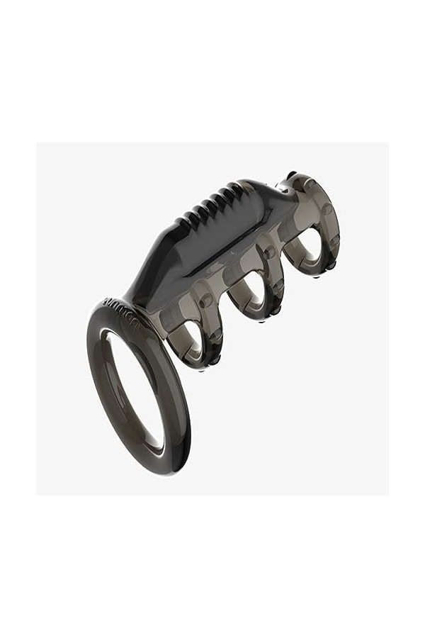 Anneau en caoutchouc souple pour hommes Anneau de verrouillage à vibration retardée Lisse, durable, imperméable, solide et si