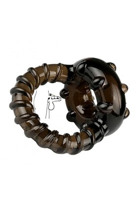 CZZSiug Anneau de Fixation mâle en Silicone Souple