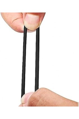 Wellnoon 3pcs Accessoires pour Hommes avec Boucle en Silicone Extensible