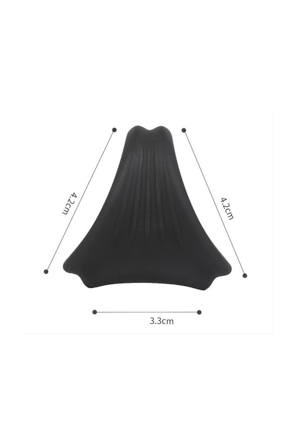 Anneau Pẹnnis Homme Anneau Péñien,élastique Anneau de Renfort Silicone Anneau Triangle pour Homme