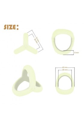 Silicone Night Glow Prosporous Life Durable Scaps Stabilité bien conçue Strong and Sturdy