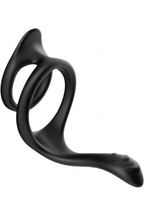 PUNB Anneau M-asseur Télécommande Anneau Vibrant Double Annｅau Vîbrant PｅnIS pour Couple Homme Pｅnien Vibratｅur