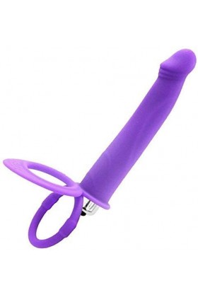 BioPlj M-asseur Anneau PÉNIS Homme Étanche Anneau Vibrant PÉNIS Sèxtôyse Silicone pour Plaisir Double Durable testiculaire 