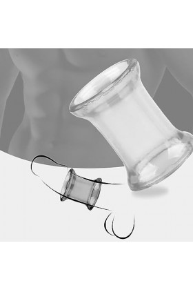 CZZSiug Manchon Puissant en Silicone Extensible pour Hommes