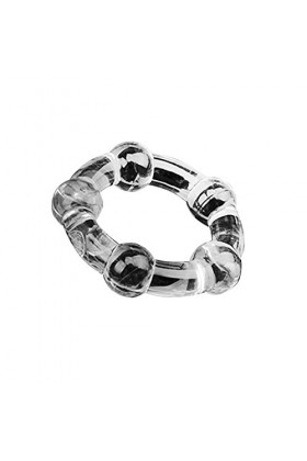 Anneau en silicone transparent Anneau de récupération pour hommes, extensible, léger et simple pour les exercices sportifs -3