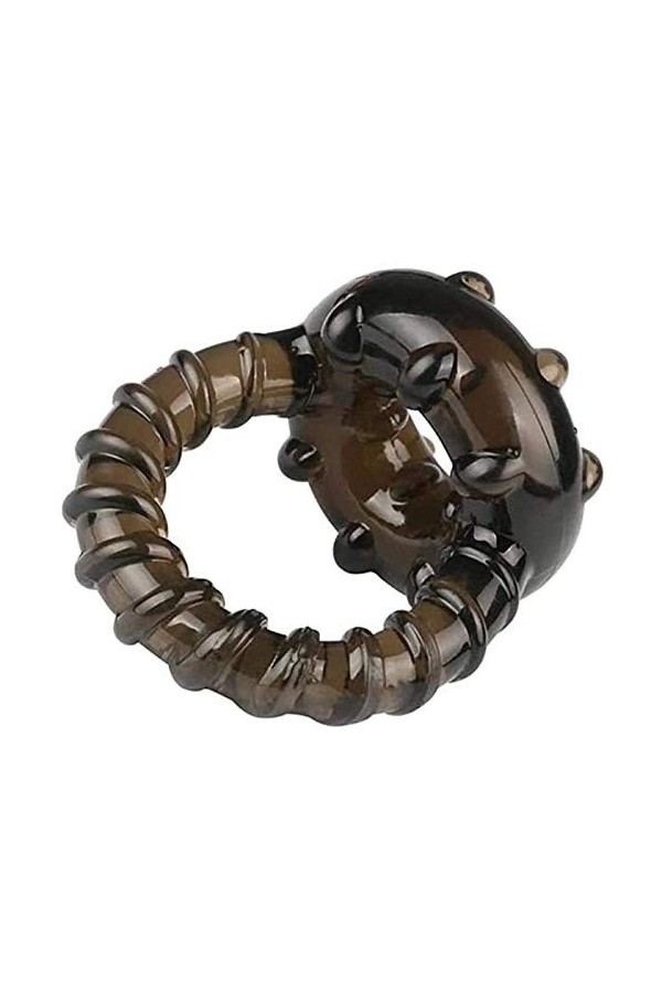 Double Anneaux Penien Pour Femme Homme Anneau E?gr??age? M???age Couple Anneau Anneau Penien Pour Homme Lr5