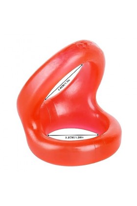 CZZSiug Anneau de Compression élastique en Silicone imperméable à leau pour Hommes, Deux Couleurs