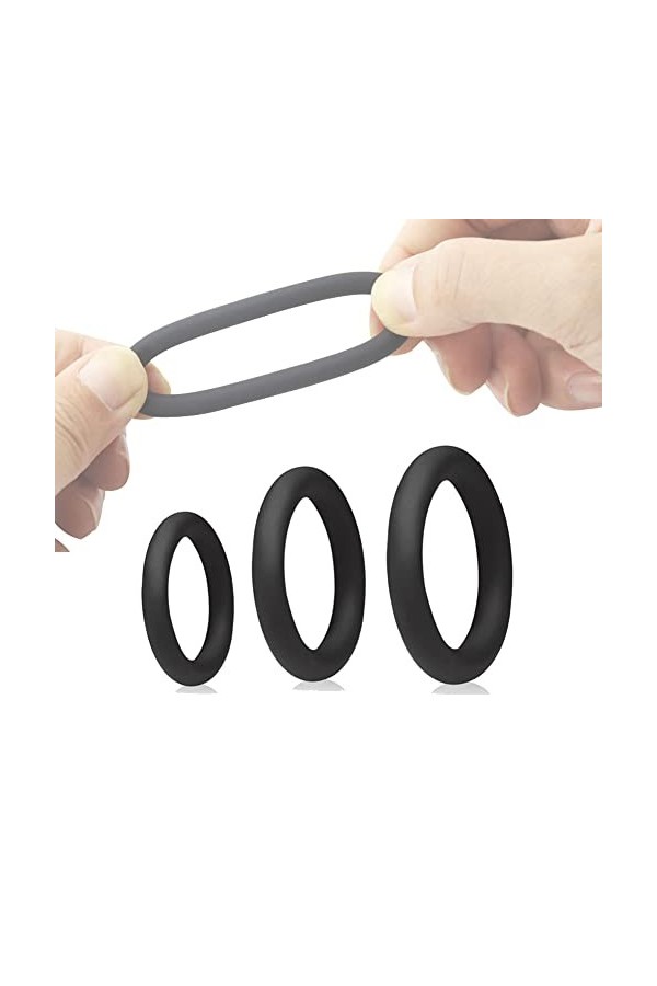 XaiYimee Bague élastique, Anneau PÉNIS pour les couples