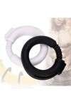 Anneau de retard en silicone, 2 pièces pour hommes