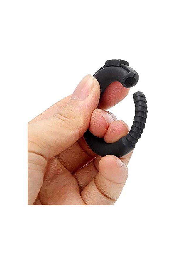 Anneau de retard en silicone, 2 pièces pour hommes