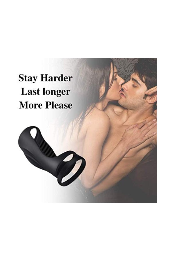 Anneau fin de verrouillage de retard doux pour la peau en silicone, anneau de sport de fitness