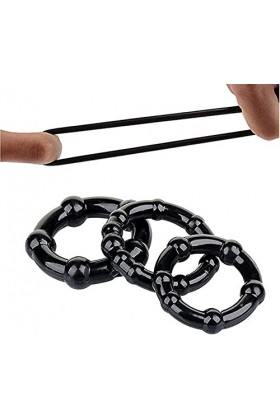 Anneaux pénis de Silicone Bague en Silicone pour Hommes,Figure Y Shape Y2Q