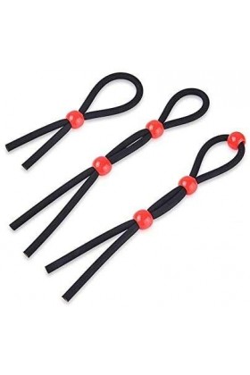 KSHSAA Ğõdë Triple Retard Anneau Anneau PéNîš Silicone Anneau Bague Sëxë Retard Anneau PéNîš Rêtardemént