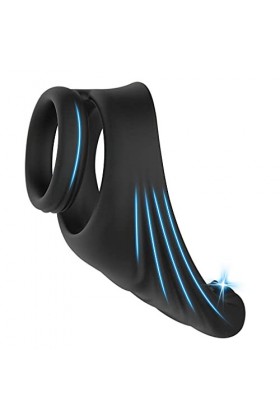 anneau penien - anneau homme Anneaux Pénién-Anneaux Homme Triangle Anneaux pénis,Penise pour homme 1 pièce silicone Anneaux p