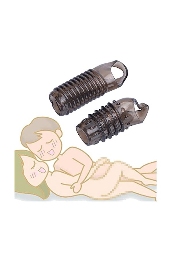 Hommes anneaux en silicone retarder la Chambre jeux pour adultes jouets