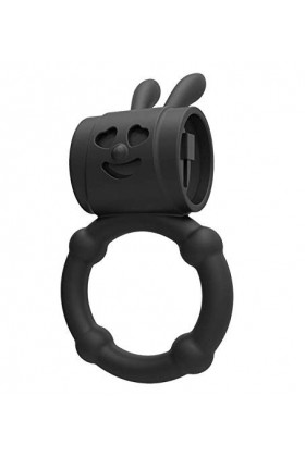 SexReaper 1 Anneau Silicone Homme Anneau Anti-Stress, Essentials Sports Homme Noir 